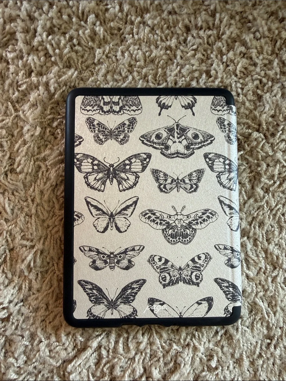 Black Butterfly Case from (page.) Kindle Paperwhite 12th Generation/Colorsoft